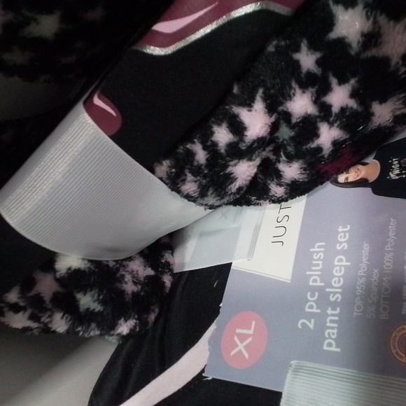 NEW 2 Pieces Plush Pants Sleep Set - Picture 11 of 11